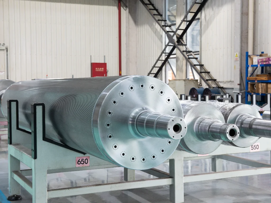 RMM Large-Diameter and Standard Corrugating Rolls in Production