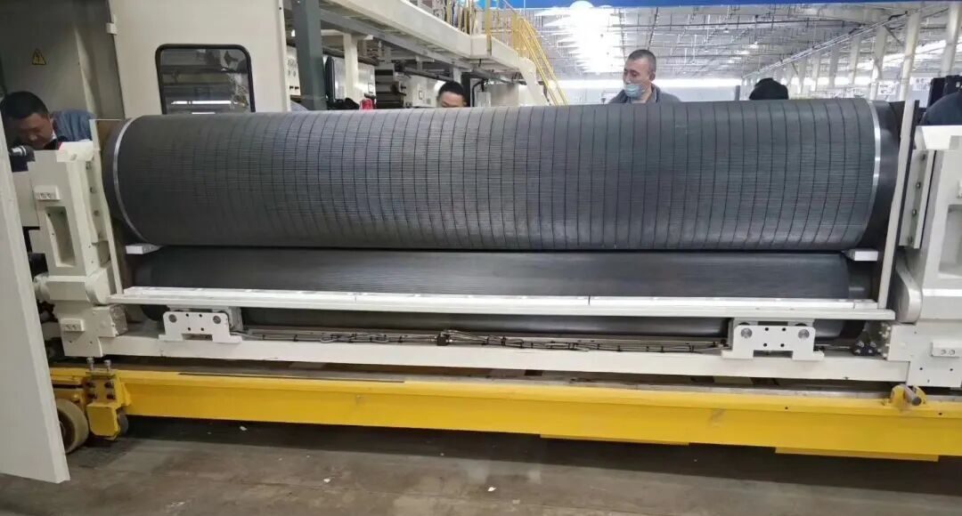 corrugating rolls large-small corrugating rolls